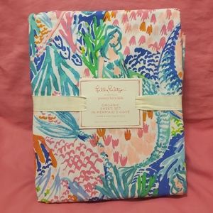 NEW Lilly Pulitzer 100% Cotton Sheet Set